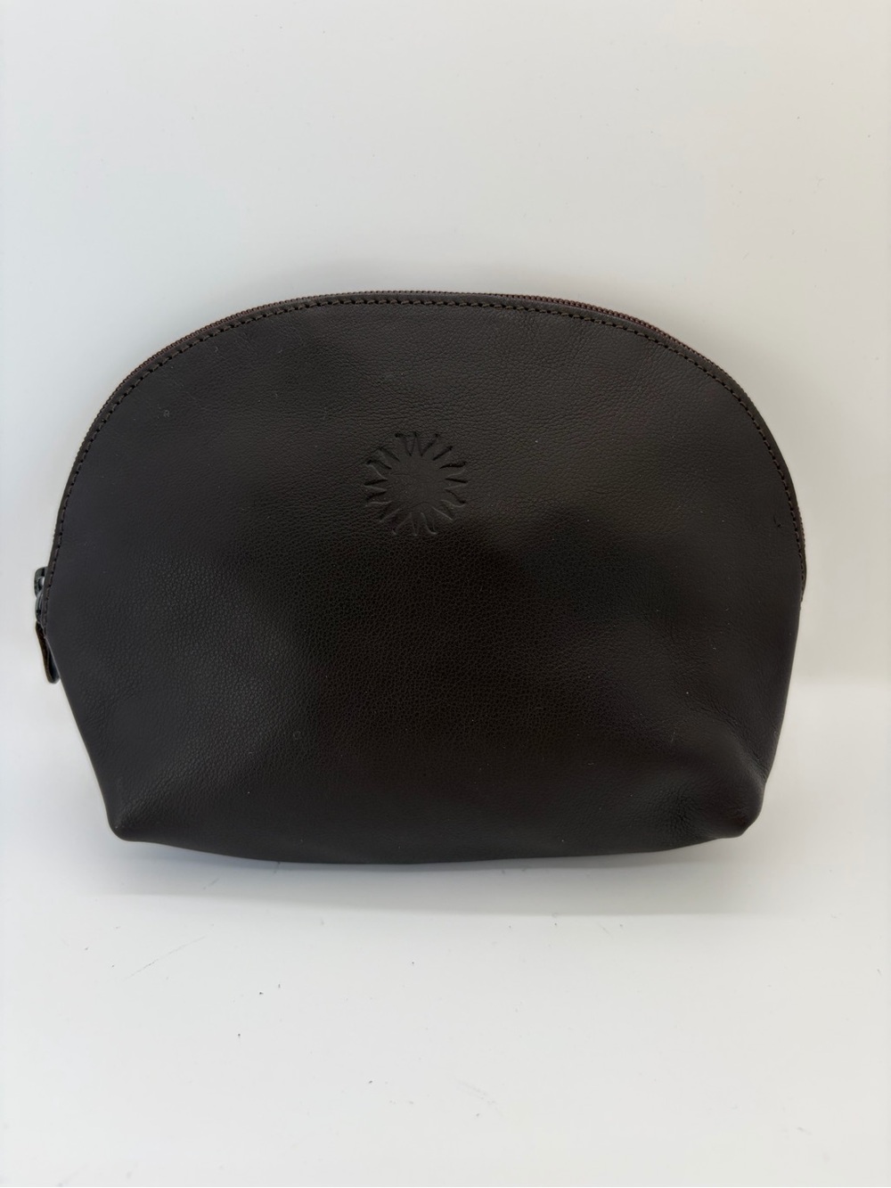 Smithsonian Bench Made in Spain 1982 Leather Crescent Pouch - Mint